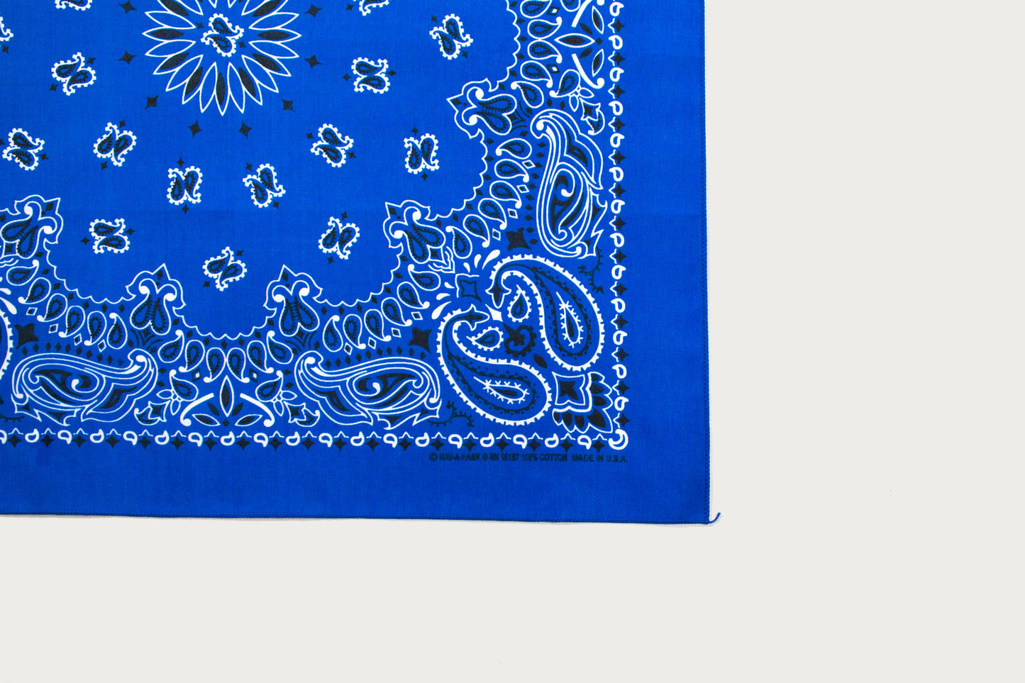 Hav-A-Hank Paisley Bandana - Royal Blue