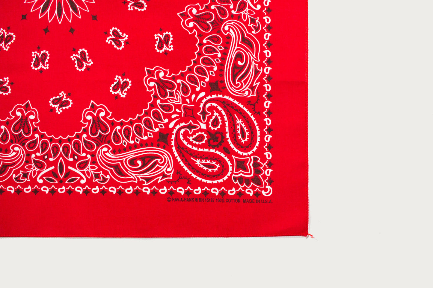 Hav-A-Hank Paisley Bandana - Red