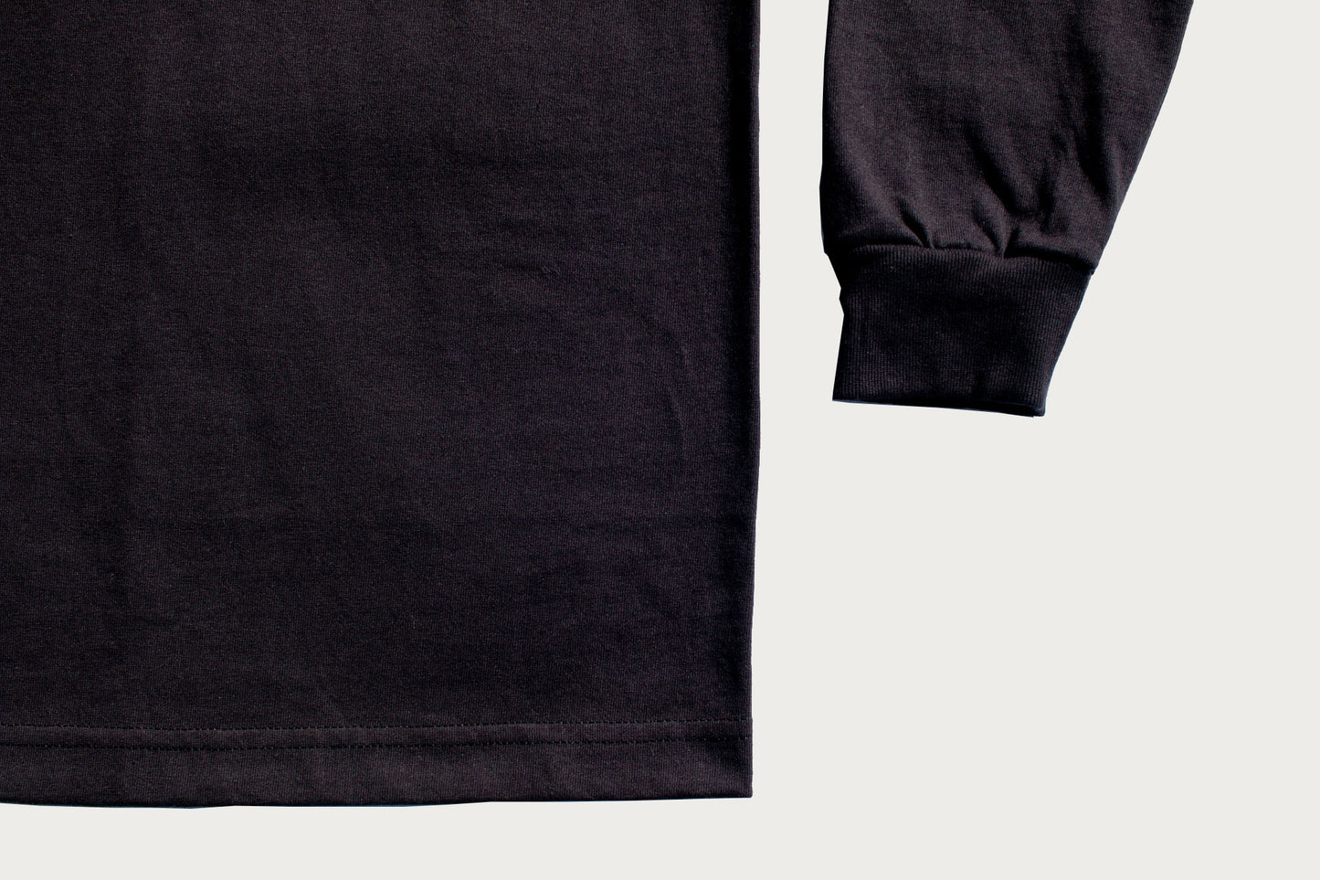 The Teamster Tee - Long-Sleeve Black