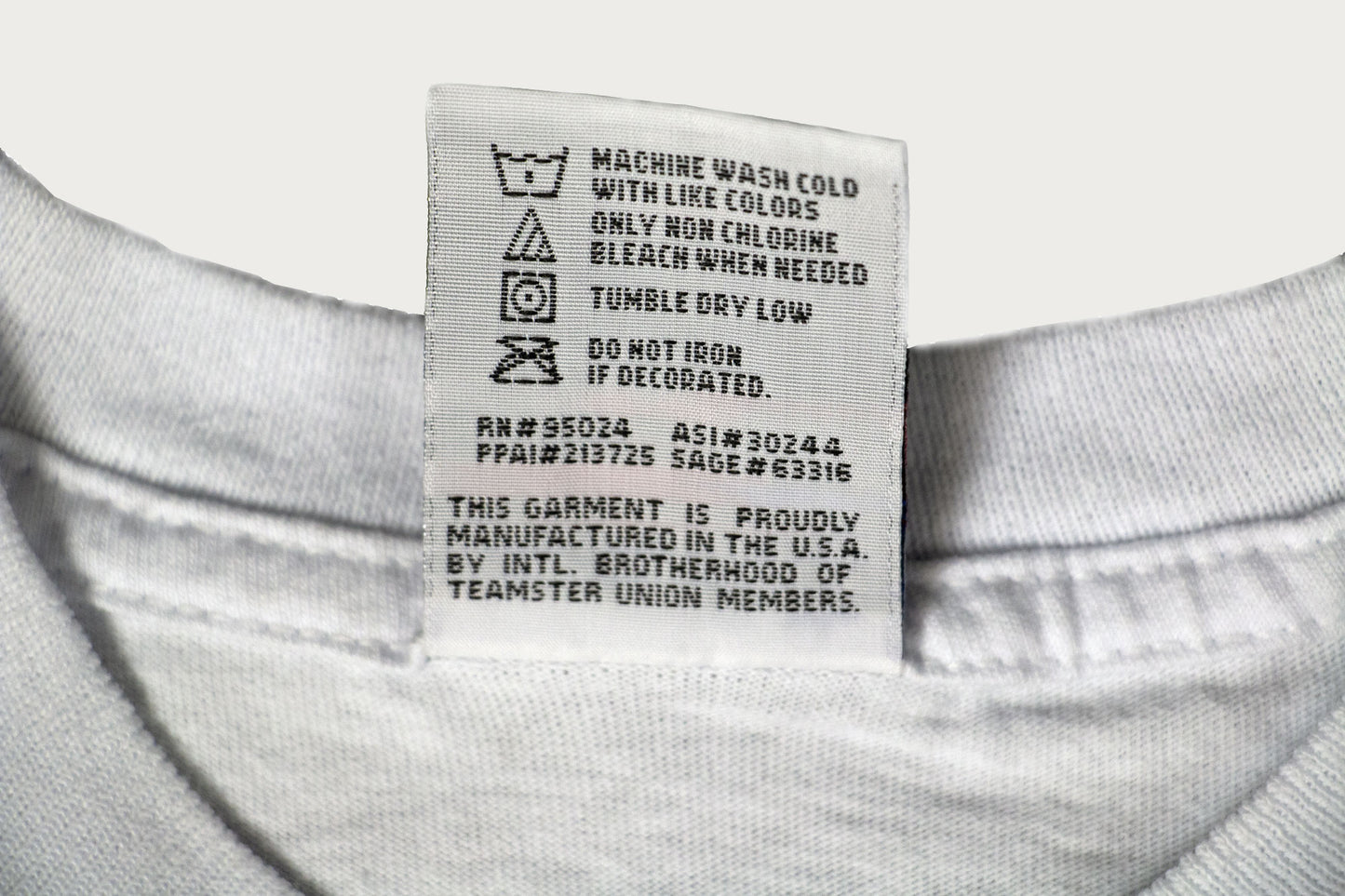 The Teamster Tee - Short-Sleeve White