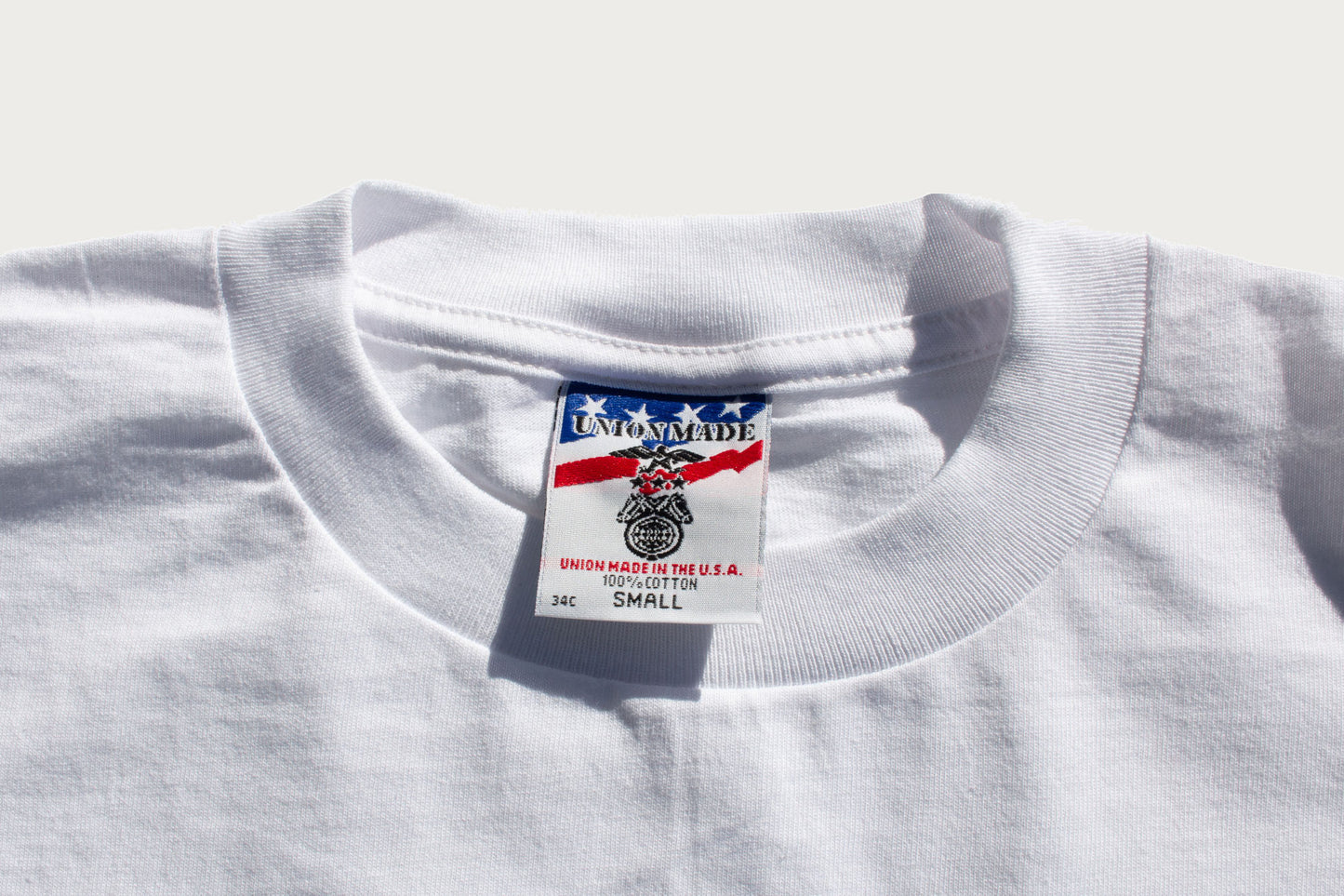 The Teamster Tee - Long-Sleeve White