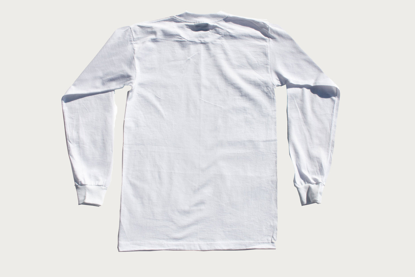 The Teamster Tee - Long-Sleeve White