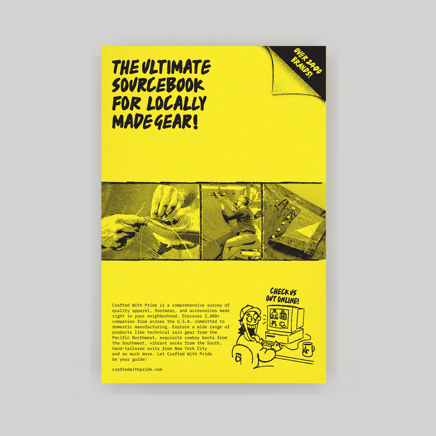 Crafted With Pride: A Directory of Made in USA Gear (3rd Edition) Book